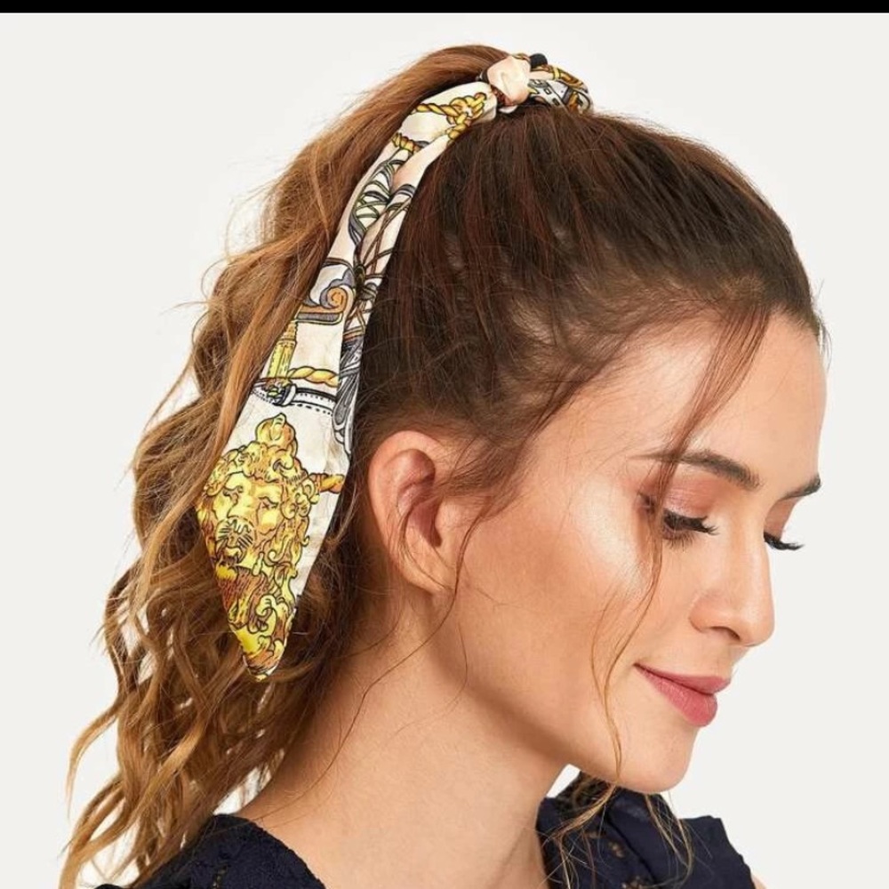 NWT Skinny Scarf Knot Hair Tie
